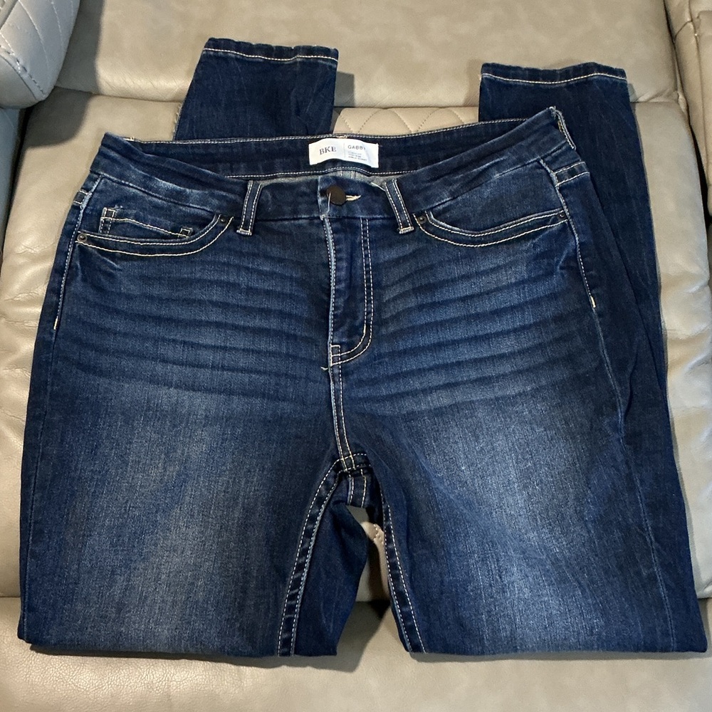 BKE Dark Blue Skinny Stretch Jeans